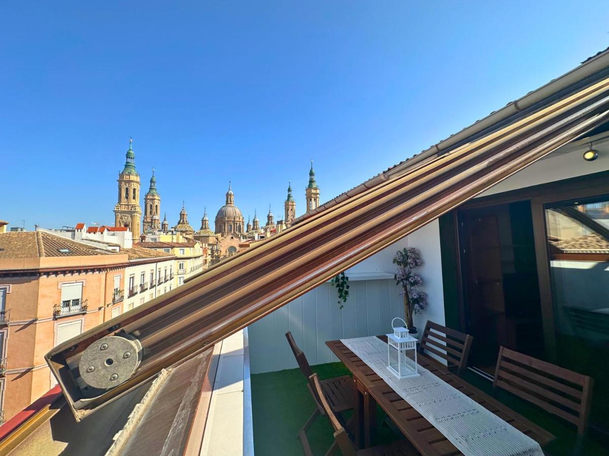 Dos Torres Atico - Solarium Privado En Calle Alfonso I Сарагоса Екстериор снимка